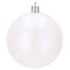 Bombki choinkowe 37 szt. ozdoby świąteczne perłowy biały