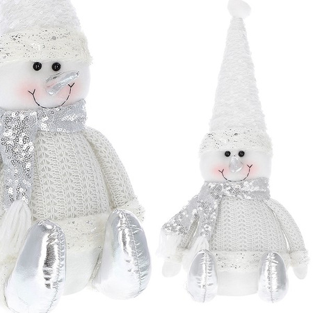 Bałwanek 43cm ozdoba świąteczna, krasnal świąteczny, gnom