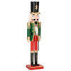 Dziadek do orzechów 60 cm drewniany żołnierzyk multikolor, figurka świąteczna