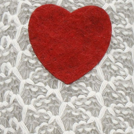 Skrzat 40 cm ozdoba świąteczna, siedzący krasnal świąteczny, gnom