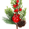 Gałązka świąteczna sztuczna dekoracja do stroika 27 cm