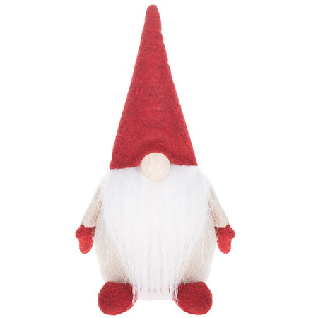 Pan skrzat 20cm ozdoba świąteczna, krasnal świąteczny, gnom