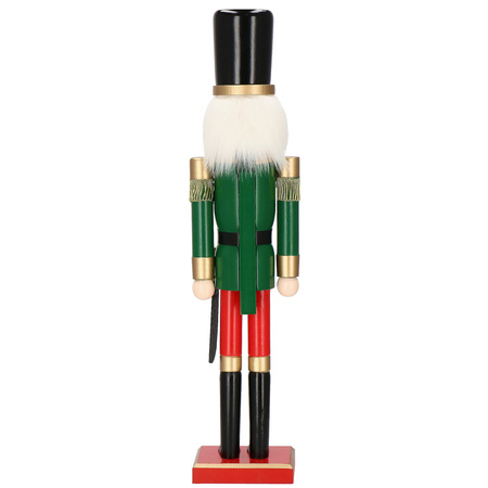 Dziadek do orzechów 60 cm drewniany żołnierzyk multikolor, figurka świąteczna