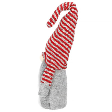 Para krasnali 30cm ozdoba świąteczna, skrzat świąteczny, gnom w paski