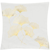 Poszewka dekoracyjna 40x40cm na poduszkę wzorzysta w złote liście