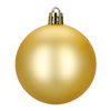 Bombki choinkowe 40 szt. komplet dekoracje świąteczne zawieszki nietłukące, złote