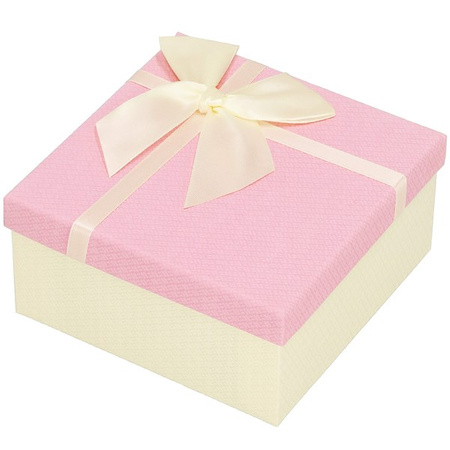 Kwiaty mydlane 15 szt. róże w pudełku prezentowym Flower box różowe, kremowe, żółte