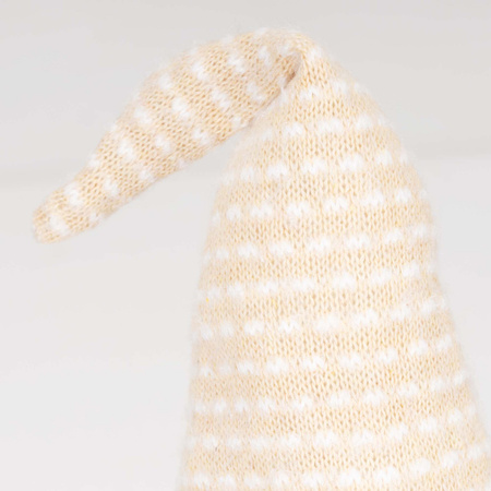 Skrzat świąteczny 51 cm figurka bożonarodzeniowa ozdoba krasnal gnom stojący