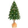 Choinka na pniu 220 cm sztuczna sosna himalajska