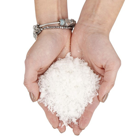 Sztuczny śnieg do dekoracji stroików choinek 25g