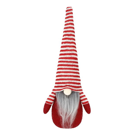 Para krasnali 30cm ozdoba świąteczna, skrzat świąteczny, gnom w paski