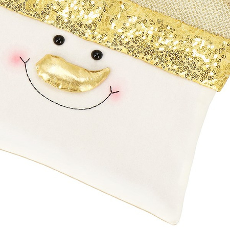 Poszewka na poduszkę 2 szt. 40x40 cm bałwan świąteczna