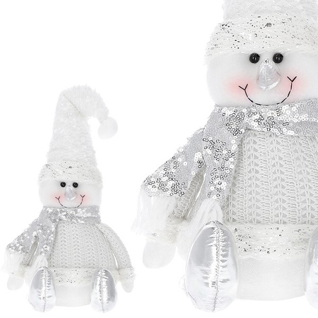 Bałwanek 43cm ozdoba świąteczna, krasnal świąteczny, gnom