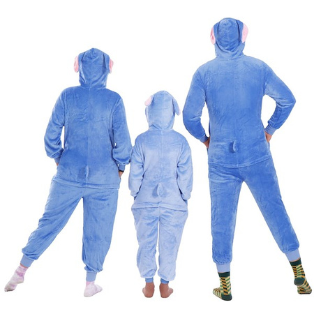 Piżama jednoczęściowa kigurumi damska kombinezon Stitch rozmiar M