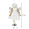 Zawieszka choinkowa 14 cm, ozdoby świąteczne aniołek