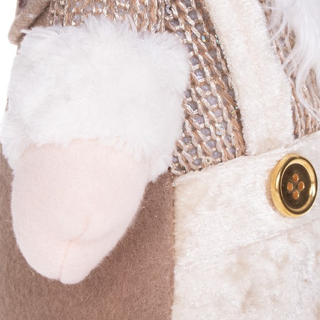 Mikołaj 35cm ozdoba świąteczna, krasnal świąteczny, gnom