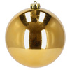 Bombki choinkowe 2 szt. ozdoby świąteczne zawieszki 16 cm złote