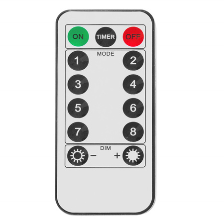 Kurtyna świetlna z pilotem 500 led girlanda, lampki wewnętrzno-zewnętrzne sople zimny biały