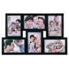 Ramka na zdjęcia 6 zdjęć multiramka 10x15 czarna