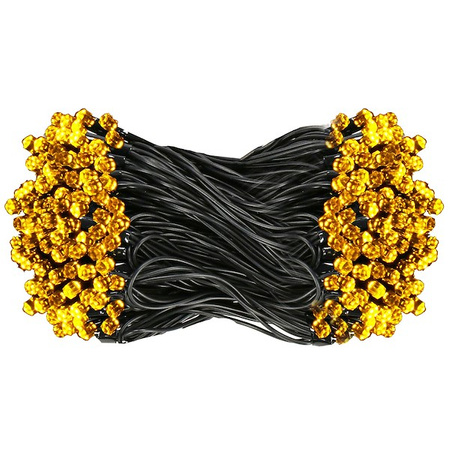 Lampki choinkowe biały ciepły 120 Led z programatorem na baterie