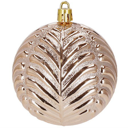 Bombki choinkowe 31 szt. ozdoby świąteczne rose gold