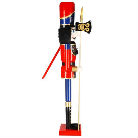 Dziadek do orzechów 152 cm drewniany żołnierzyk, figurka świąteczna