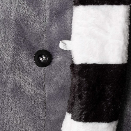 Piżama jednoczęściowa kigurumi damska kombinezon lemur rozmiar S