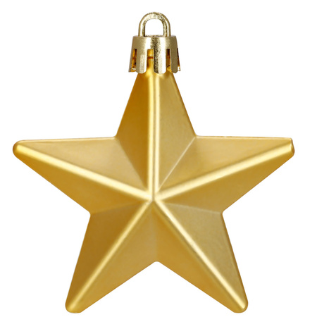 Bombki choinkowe, zestaw 100 szt. dekoracji do stroika nietłukące, złote