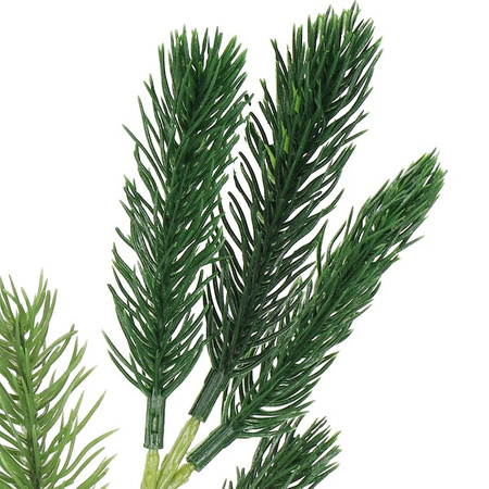 Gałązka świąteczna igliwie sztuczna dekoracja do stroika 32 cm