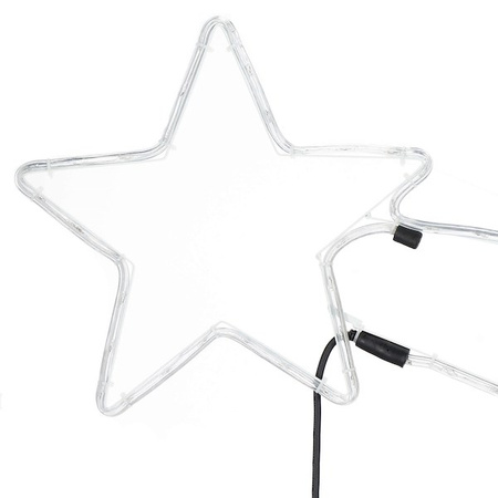 Gwiazda betlejemska 72 LED lampki biały ciepły ozdoba świąteczna