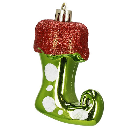 Bombki choinkowe 74 szt. ozdoby świąteczne zestaw multikolor