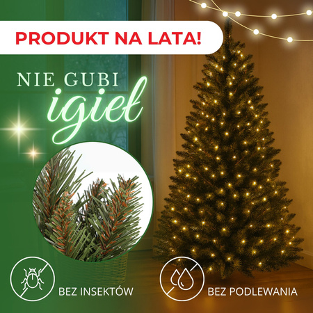 Choinka sztuczna premium 220 cm świerk kaukaski