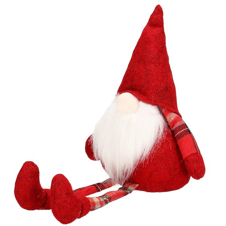 Para krasnali 50cm ozdoba świąteczna, skrzat świąteczny, gnom ze zwisającymi nóżkami