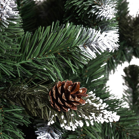 Choinka sztuczna, ośnieżona 220 cm Premium Royal Trees świąteczne drzewko, sosna diamentowa