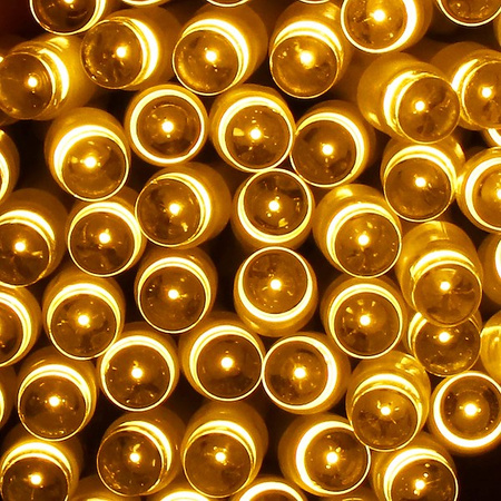 Lampki choinkowe 100 Led 12 m ciepły biały oświetlenie świąteczne solarne