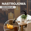 Świeczki elektryczne led 6 szt. 18,5 cm świece na baterie z ruchomym płomieniem, do stroików