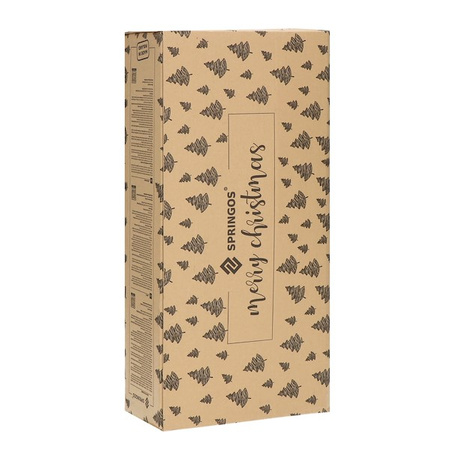 Dekoracyjny łańcuch świąteczny z szyszkami i jarzębiną 110 cm girlanda ośnieżona, zielona