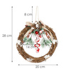 Wieniec świąteczny ozdoba na drzwi wianek 20 cm