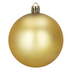 Bombki choinkowe zestaw 12 szt. ozdoby świąteczne do girland, stroików, nietłukące, złote