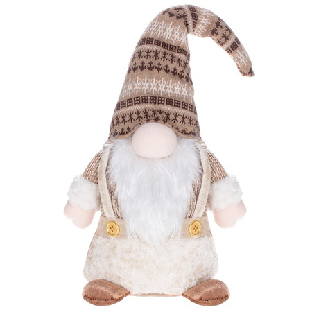 Mikołaj 35cm ozdoba świąteczna, krasnal świąteczny, gnom