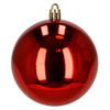 Bombki choinkowe 14 szt. ozdoby do girland i świątecznych aranżacji, czerwone