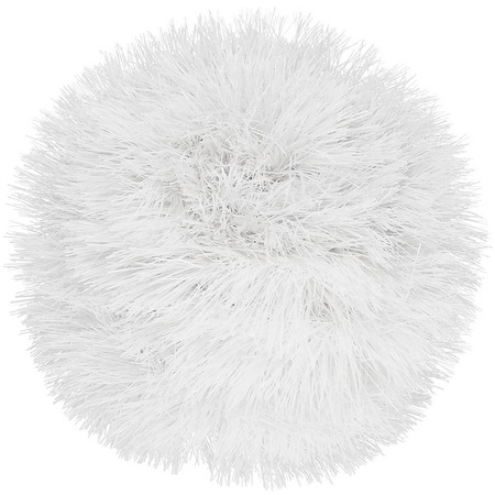 Łańcuch na choinkę 6m biały, girlanda choinkowa, średnica 15cm