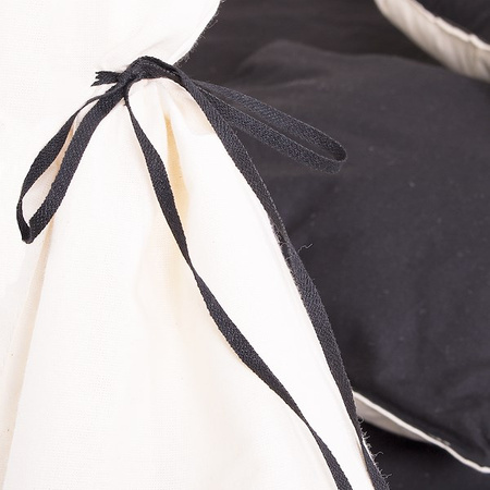 Namiot Tipi dla dzieci wigwam z poduszkami czarny