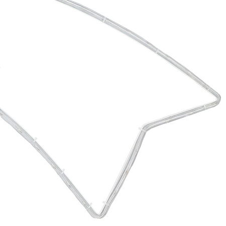 Gwiazda betlejemska 72 LED lampki biały ciepły ozdoba świąteczna