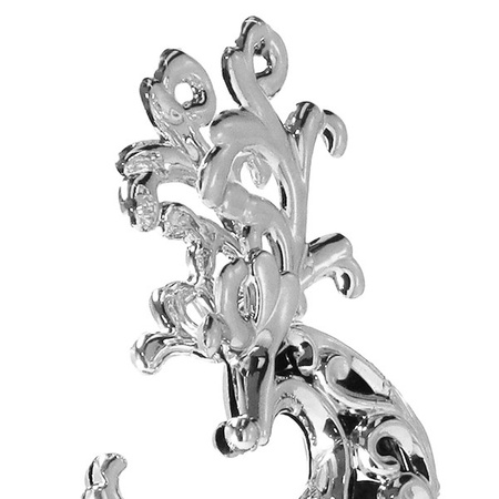 Zawieszki choinkowe 2 szt. renifery ozdoba bożonarodzeniowa srebrna