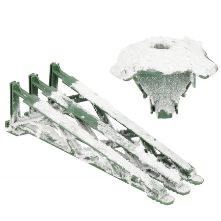 Choinka sztuczna 220 cm świerk kaukaski ośnieżony jak żywy