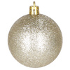 Bombki choinkowe 100 szt. ozdoby świąteczne zestaw 6/4/3 cm złote