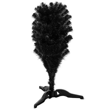 Choinka sztuczna, jodła 150 cm designerskie drzewko świąteczne czarne