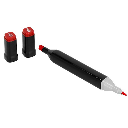 Markery alkoholowe 60 szt. dwustronne pisaki flamastry