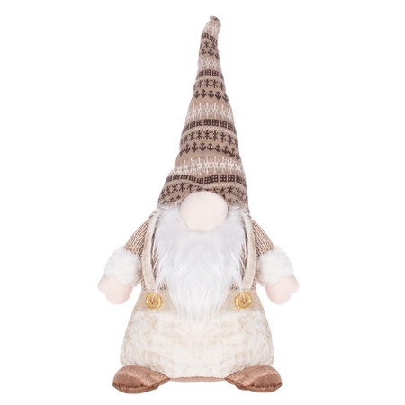 Skrzaty 35 cm ozdoba świąteczna, krasnal świąteczny, gnom zestaw 3 szt.